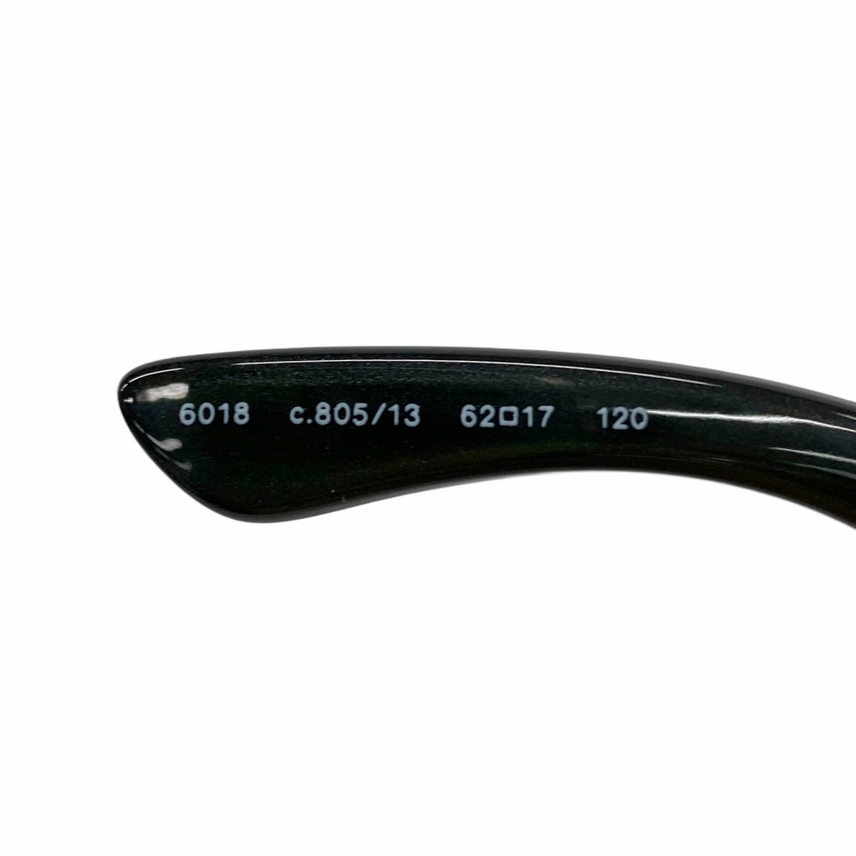 【5ic3707】シャネル サングラス 6018 プラスチック ブラック カーキ ブラウン シルバー金具【中古】レディース