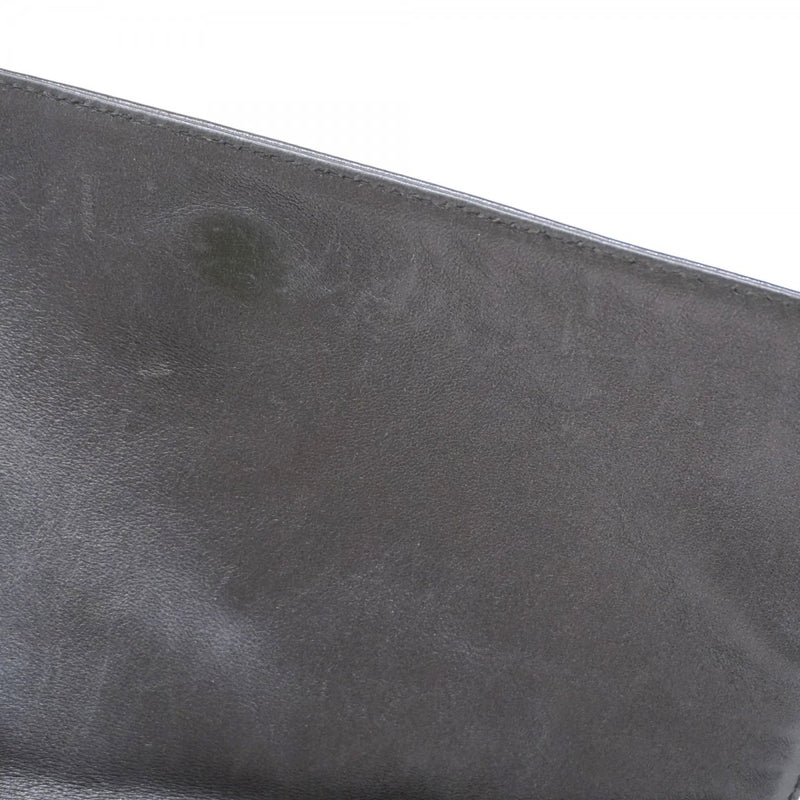 【5ic3738】シャネル ショルダーバッグ ラムスキン ブラック ゴールド金具【中古】レディース