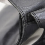 【5ic3738】シャネル ショルダーバッグ ラムスキン ブラック ゴールド金具【中古】レディース