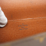 【5ic3742】ルイヴィトン ハンドバッグ モノグラム ポルトドキュマンバンドリエール M53338 ブラウン【中古】レディース