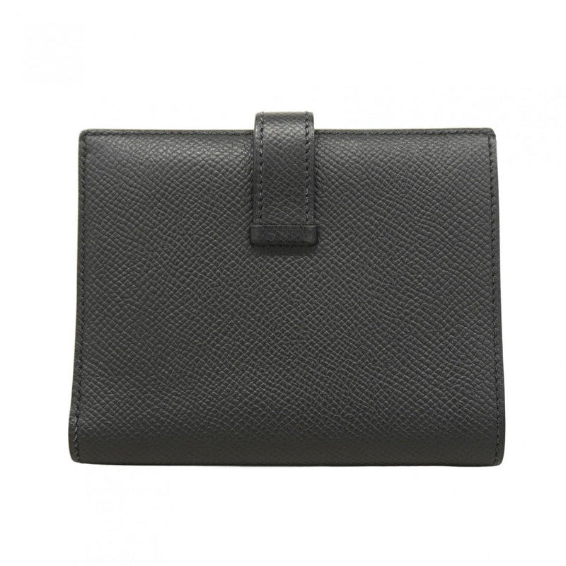 HERMES ベアン エプソン ブラック 長財布 □I刻印 HERMES エルメス 長財布 ベアンスフレ 黒 (ブラック) エプソン