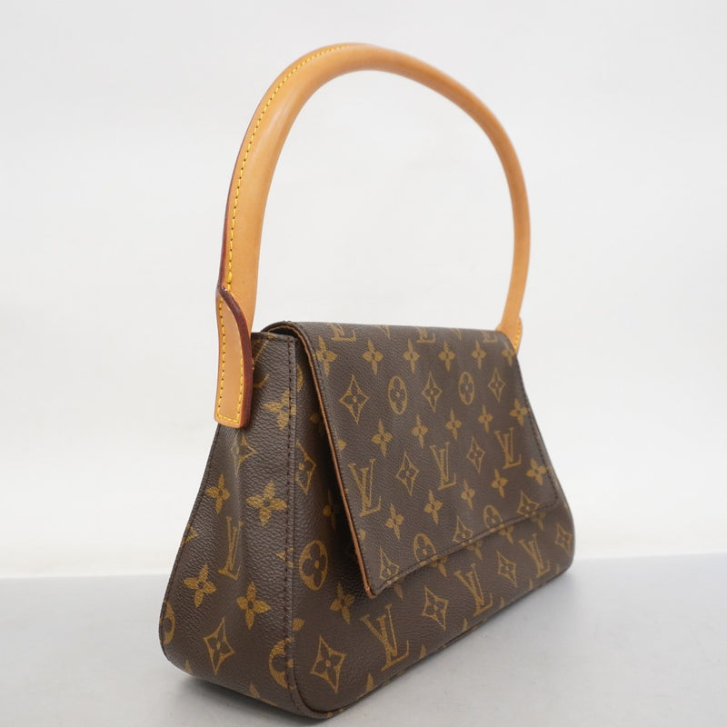 ルイヴィトン ミニルーピング モノグラム ハンドバッグ 肩掛け LOUIS VUITTON ルイヴィトン モノグラム ミニルーピング ワン