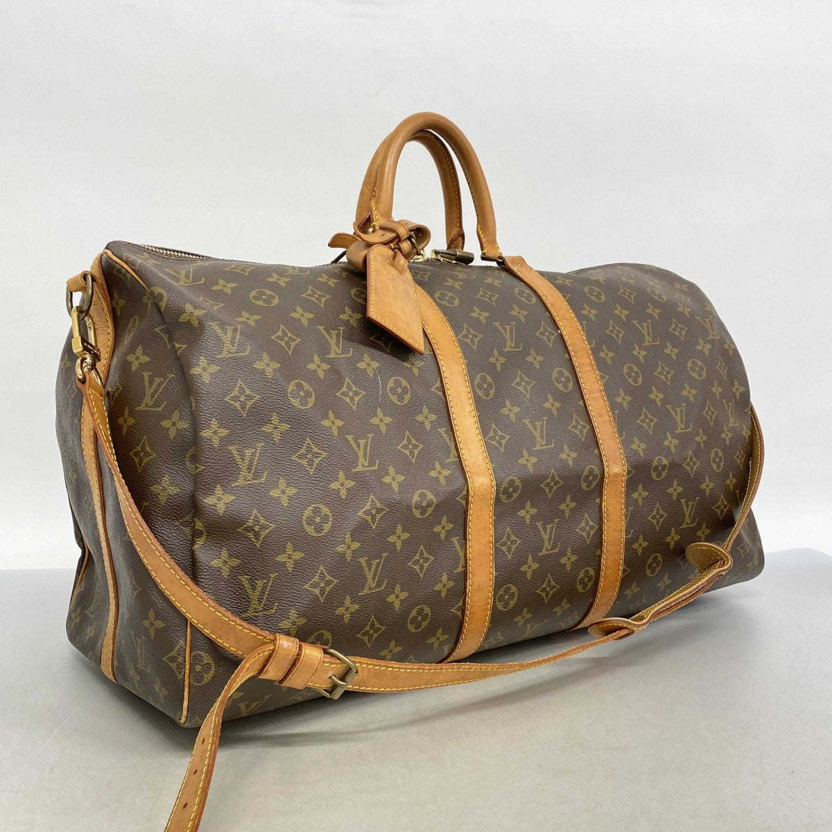 【ヴィンテージ】Louis Vuitton ボストンバッグ 55 エクレール社 ヴィンテージ】Louis Vuitton ボストンバッグ 55 エクレール社
