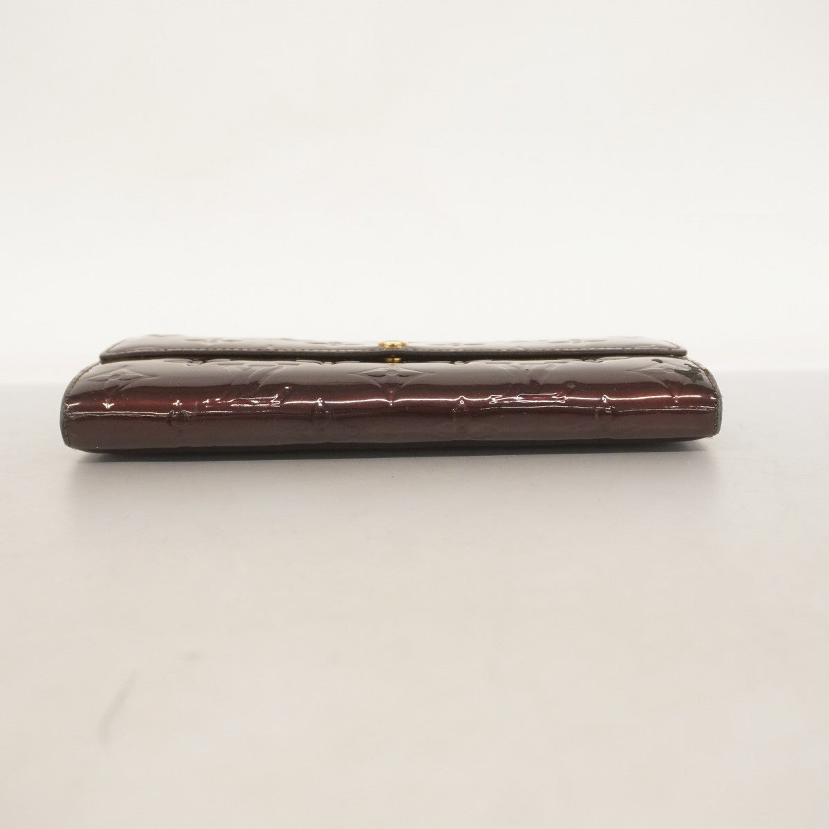 【5ic3992-h】ルイヴィトン 長財布 ヴェルニ ポルトフォイユサラ M93524 アマラント【中古】レディース