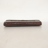 【5ic3992-h】ルイヴィトン 長財布 ヴェルニ ポルトフォイユサラ M93524 アマラント【中古】レディース