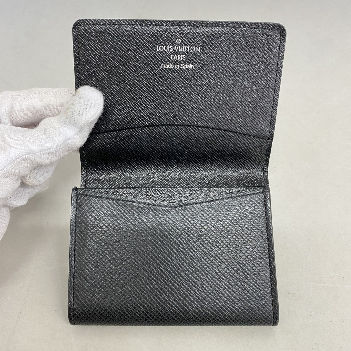 【極美品】ルイヴィトン　新型IC アンヴェロップカルトドゥヴィジット　タイガ 新品未使用/RFID】 ルイヴィトン タイガ アンヴェロップカルト