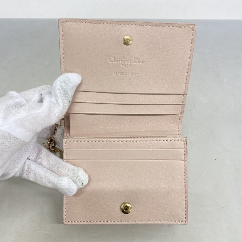 ぴょん  ディオール カナージュ コインケース シャンパンゴールド 限定品 Christian Dior クリスチャン・ディオール レディディオール