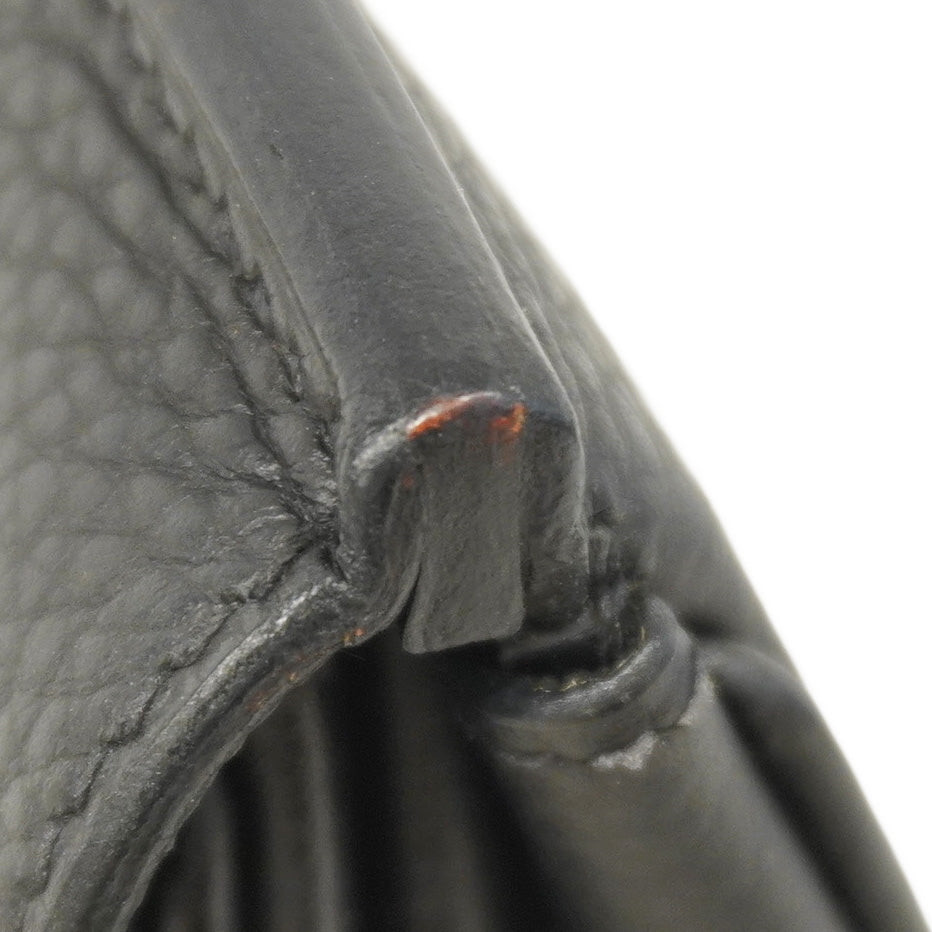 ★在庫処分★最終価格★SALE【5id4162-g-h】エルメス ハンドバッグ バーキン30 トゴ ブラック シルバー金具 □H刻印【中古】レディース