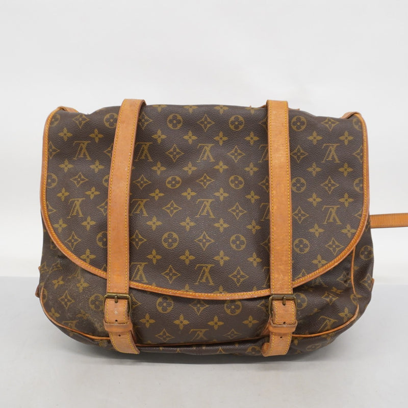 美品 難あり Louis Vuitton ショルダーバッグ ブラウン 中古・古着通販】LOUIS VUITTON (ルイ ヴィトン) ショルダー