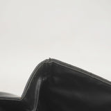 【5id4364】セリーヌ ショルダーバッグ マカダム キャンバス ブラック ゴールド金具【中古】レディース