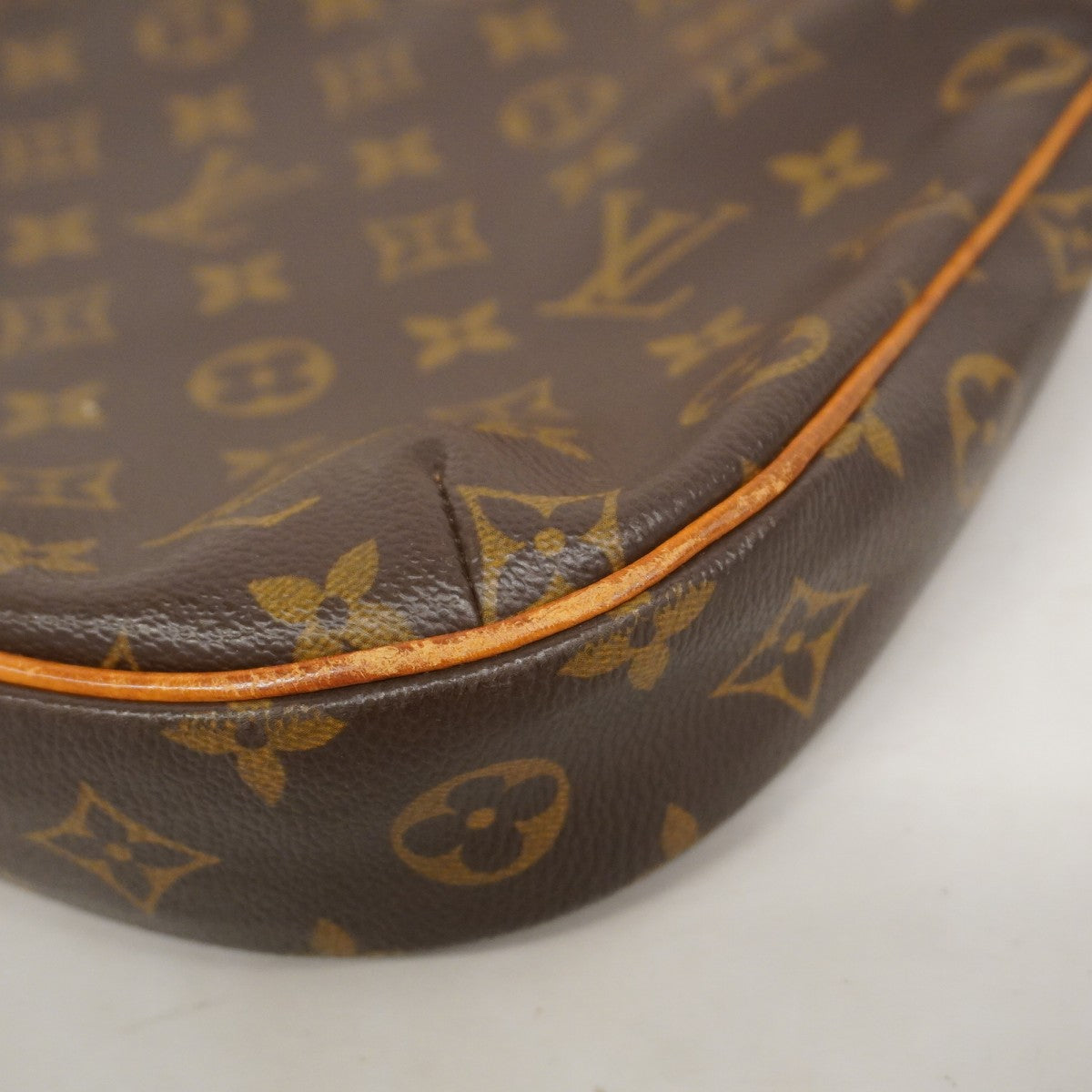 【5id4367】ルイヴィトン ショルダーバッグ モノグラム オデオンPM M56390 ブラウン【中古】レディース