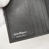 ★在庫処分★SALE【5id4410】サルヴァトーレフェラガモ 財布 レザー ブラック シルバー金具【中古】レディース