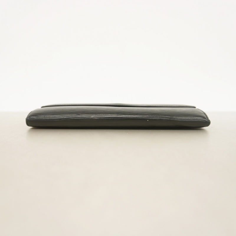 【5id4442】ルイヴィトン 長財布 エピ ポルトフォイユサラ M63742 ノワール【中古】レディース