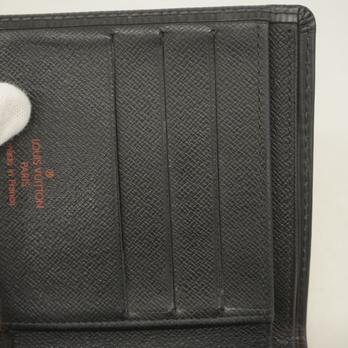 【5id4443】ルイヴィトン 財布 エピ ポルトビエカルトクレディモネ M63542 ノワール【中古】レディース