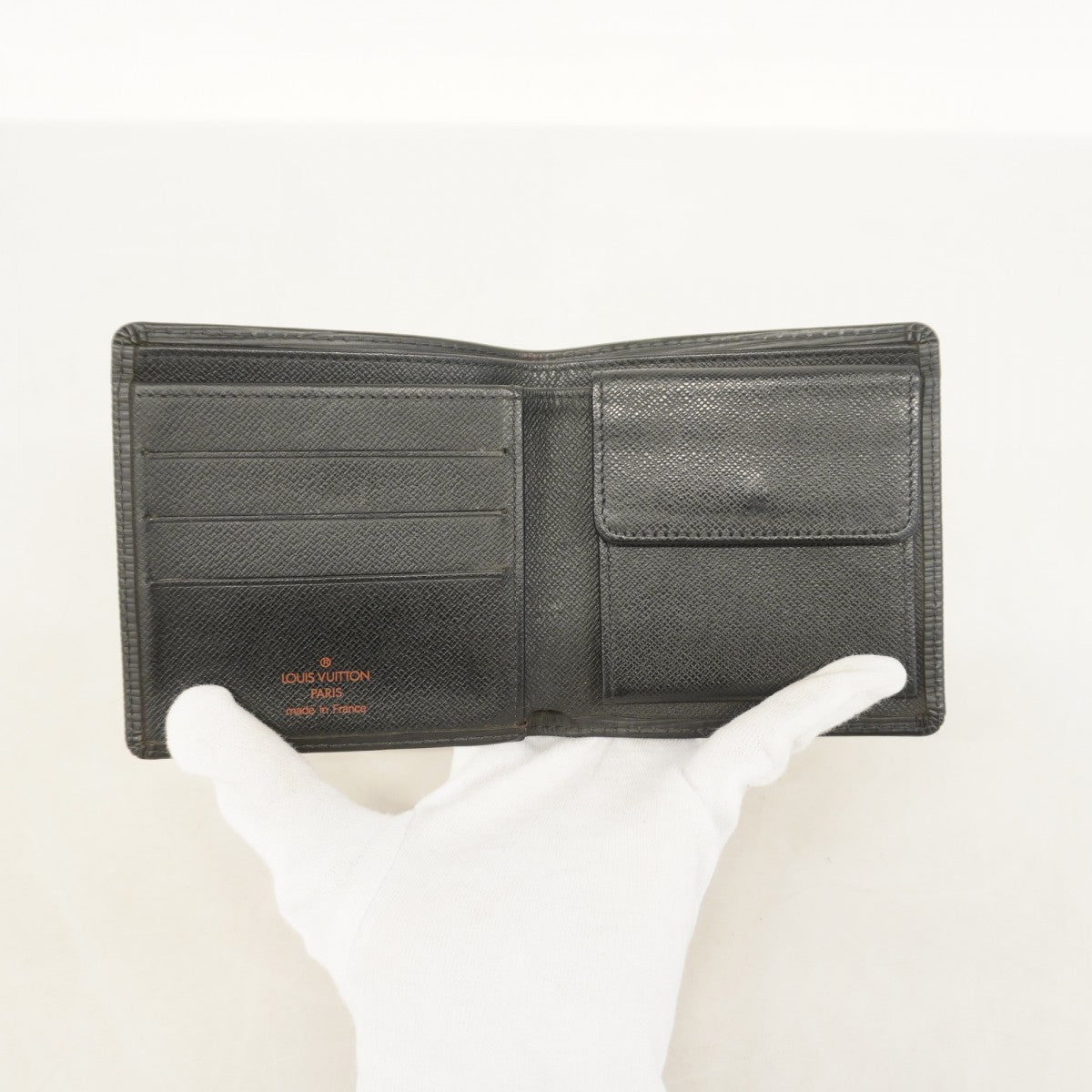 【5id4443】ルイヴィトン 財布 エピ ポルトビエカルトクレディモネ M63542 ノワール【中古】レディース