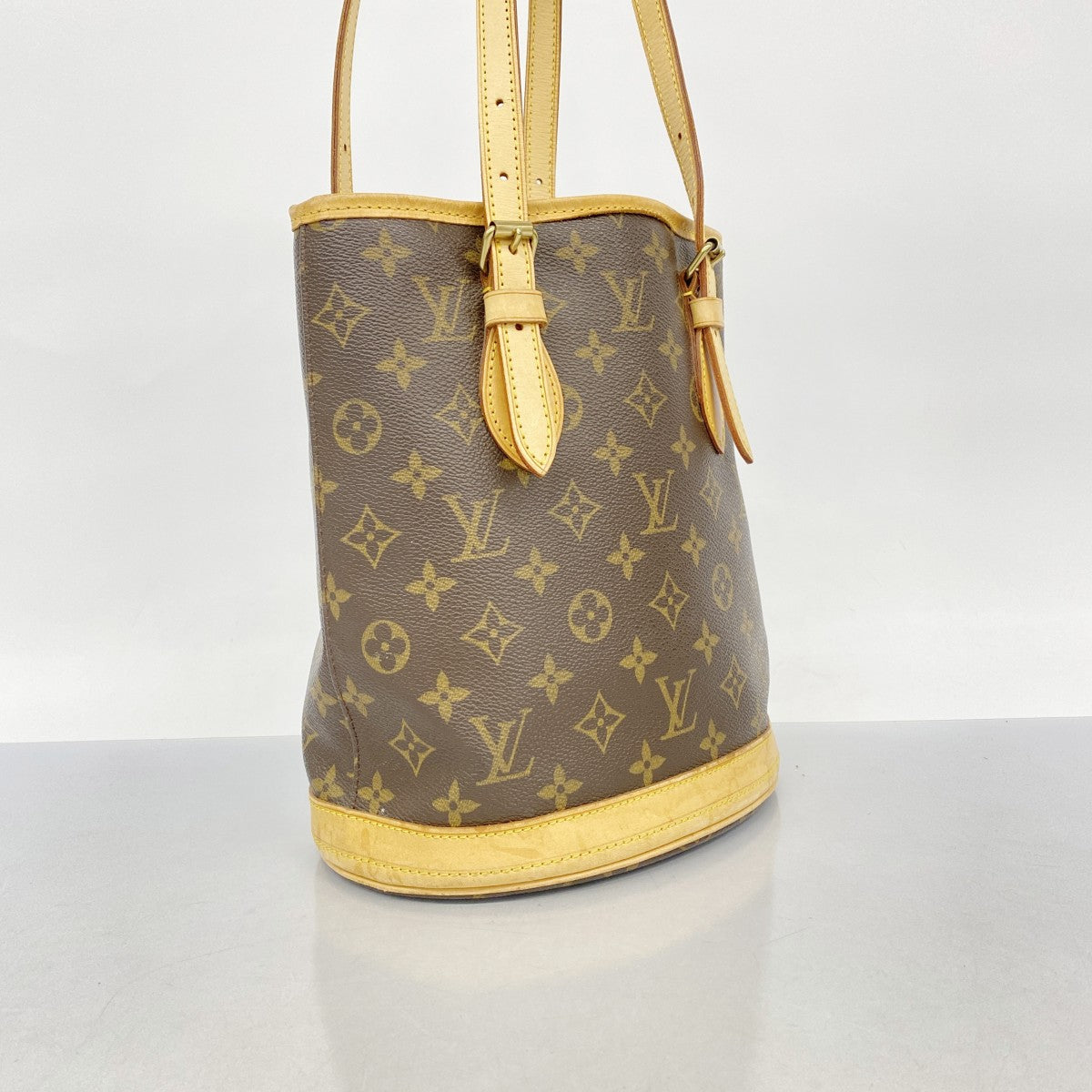 良品 ルイヴィトン モノグラム トートバッグ プチ バケット PM ルイヴィトン LOUIS VUITTON プチ バケット PM モノグラム
