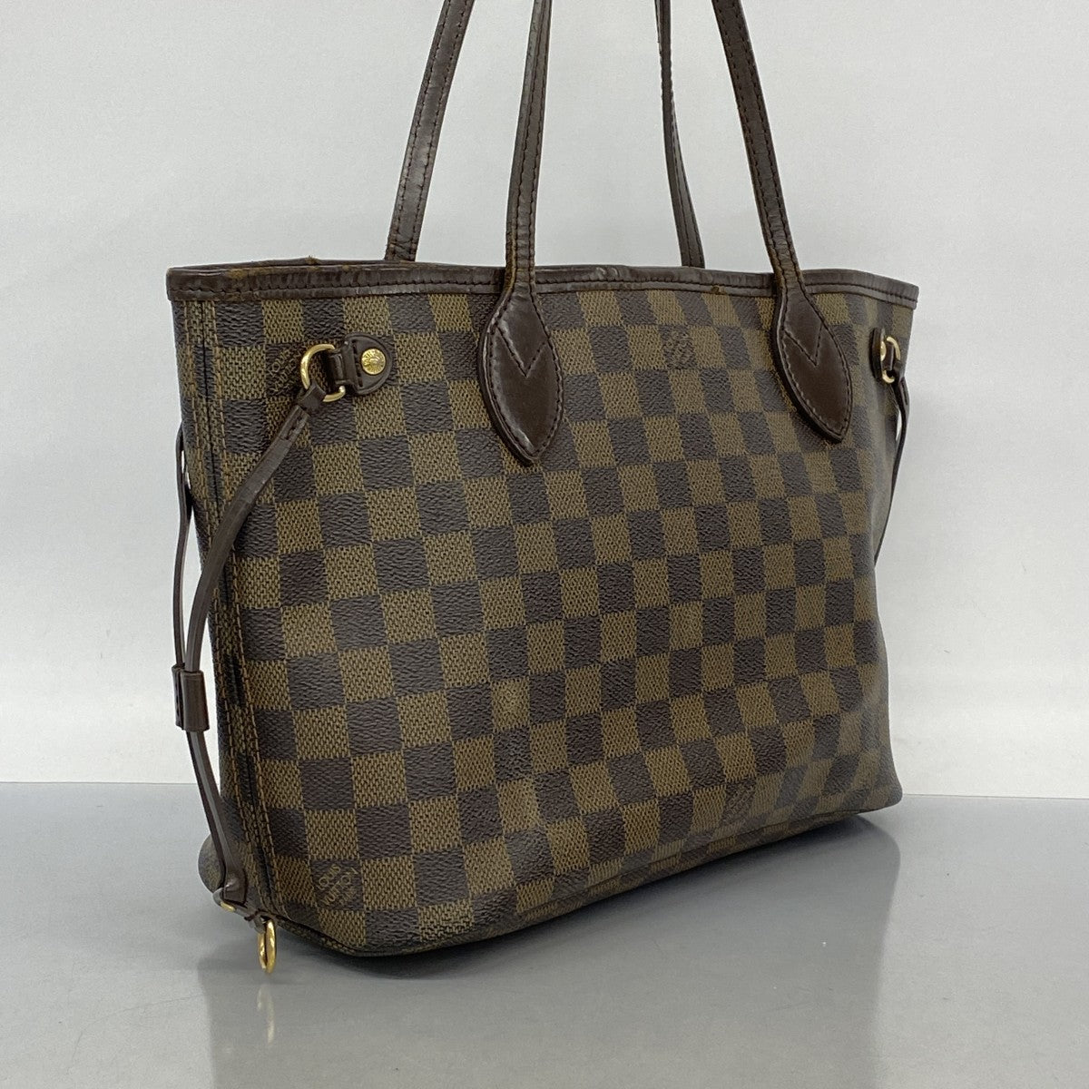 【美品】Louis Vuitton ダミエ トートバッグ 5id4790-h】ルイヴィトン トートバッグ ダミエ マノクスGM