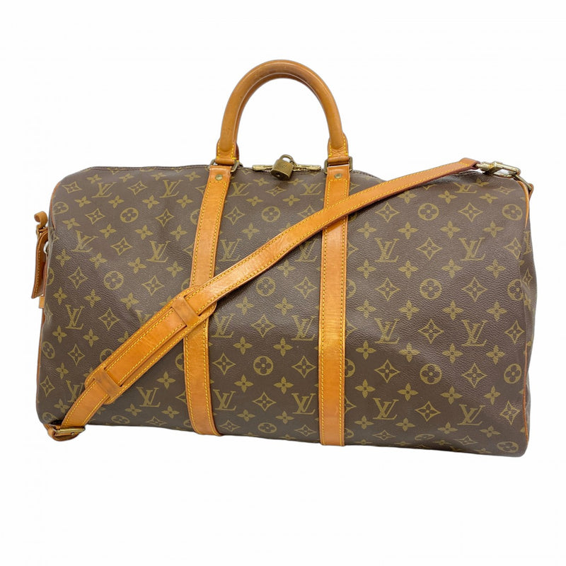良品 ルイヴィトン モノグラム スピーディ ハンドバッグ ボストン ブラウン LOUIS VUITTON オールドスピーディ30モノグラムボストン