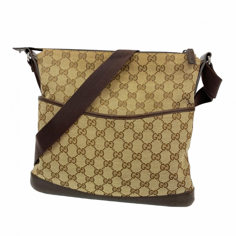 GUCCI グッチ GGキャンバス ショルダーバッグ 145857 レディース GUCCI グッチ 145857 GG パンチング ショルダーバッグ