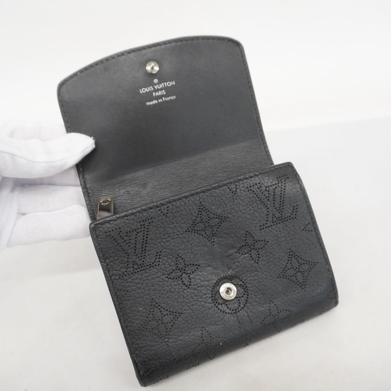 極美品✨ルイヴィトン　マヒナ　ポルトフォイユ　イリス　長財布　ノワール LOUIS VUITTON 【新品同様】ルイヴィトン マヒナ ポルトフォイユ
