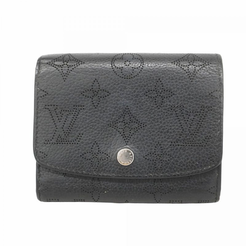 ルイヴィトン マヒナ イリス カーフレザー 長財布 W22 濃こげ茶 シリアル LOUIS VUITTON ルイヴィトン 財布 長財布/ポルトフォイユ