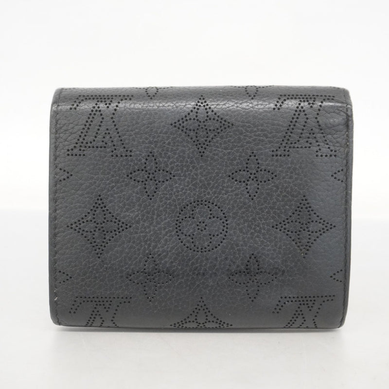 極美品✨ルイヴィトン　マヒナ　ポルトフォイユ　イリス　長財布　ノワール LOUIS VUITTON 【新品同様】ルイヴィトン マヒナ ポルトフォイユ