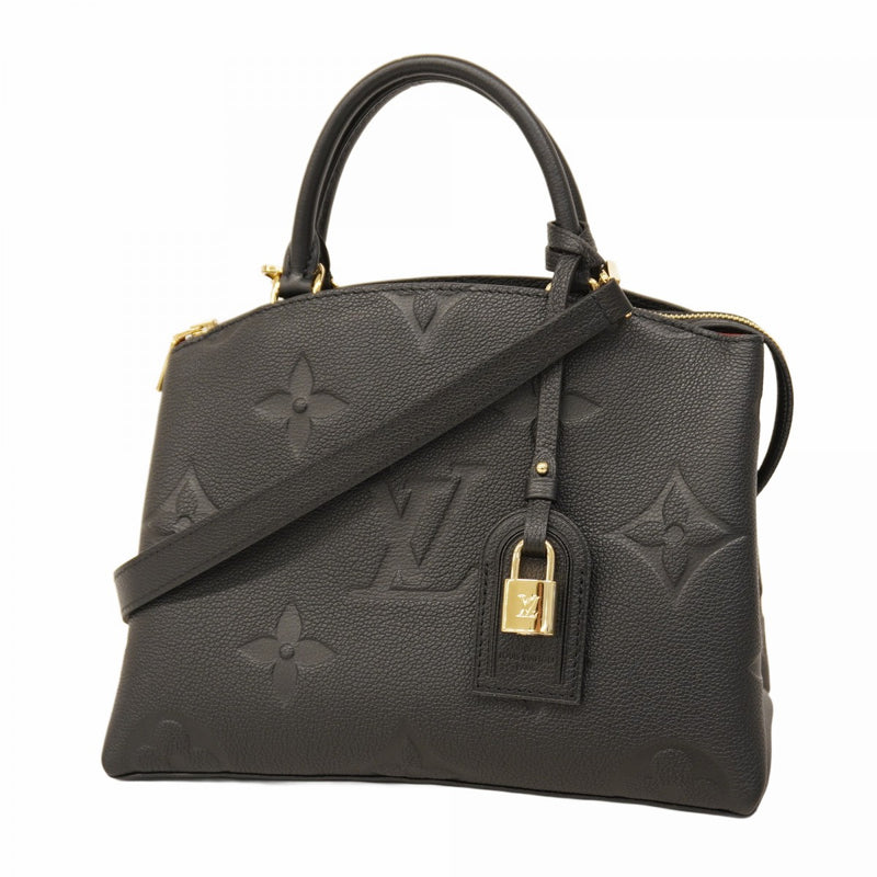 美品　LOUIS VUITTON 2Wayブラックハンドバッグ ルイヴィトン ハンドバッグ モノグラム オール・インBB M12925