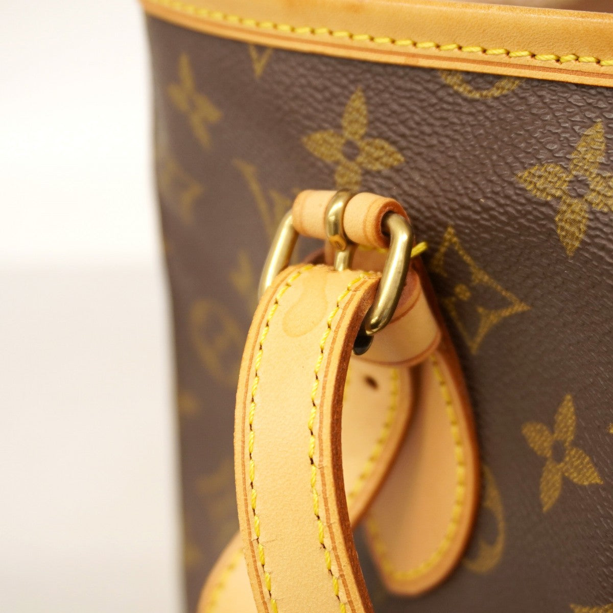 正規品！Louis Vuitton トートバッグ ブラウン　モノグラム　バケット 美品】ルイヴィトン バケットGM モノグラム トートバッグ