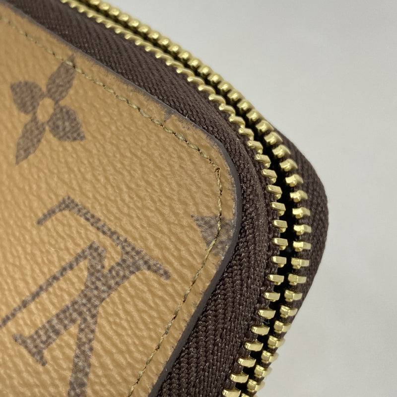 【極上美品】ルイヴィトン モノグラム・リバース ジッピーウォレット IC搭載 LOUIS VUITTON ルイヴィトン ジッピー・ウォレット モノグラム