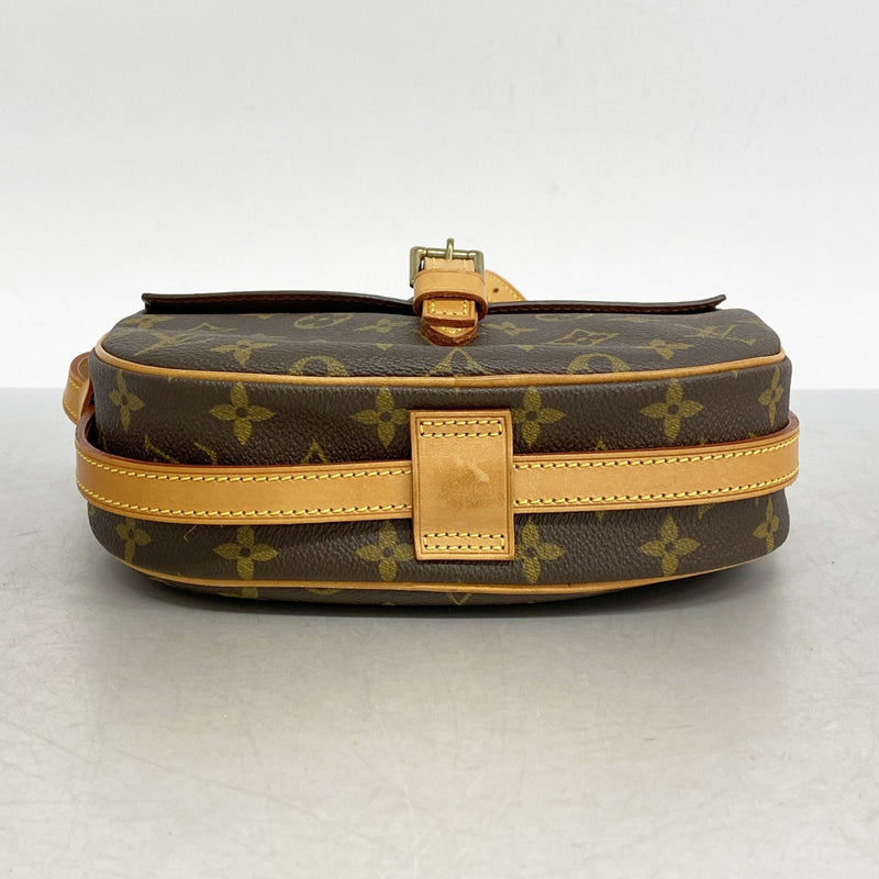 LOUIS VUITTON ショルダーバッグ モノグラム ジュヌフィーユPM 茶 LOUIS VUITTON ショルダーバッグ モノグラム ジュヌフィーユPM