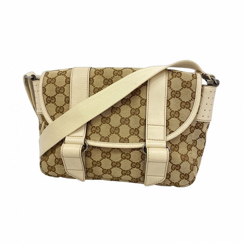 GUCCI ショルダーバッグ GGキャンバス クロスボディ　145858 5ie5738】グッチ ショルダーバッグ GGキャンバス 145858