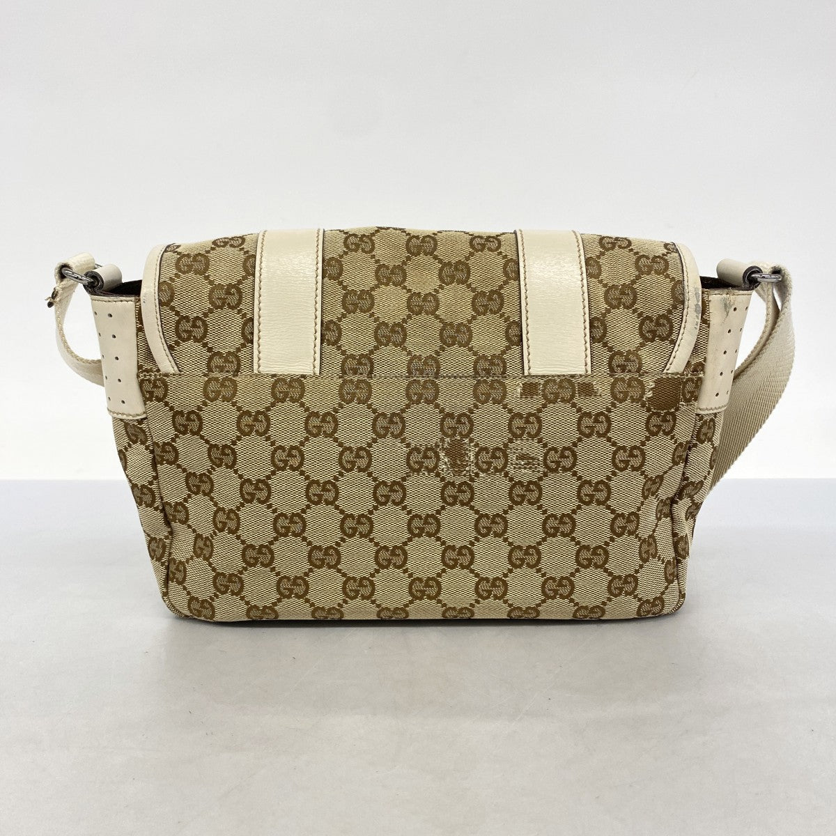 GUCCI ショルダーバッグ GGキャンバス クロスボディ　145858 GUCCI】グッチ『GGキャンバス ショルダーバッグ』145858
