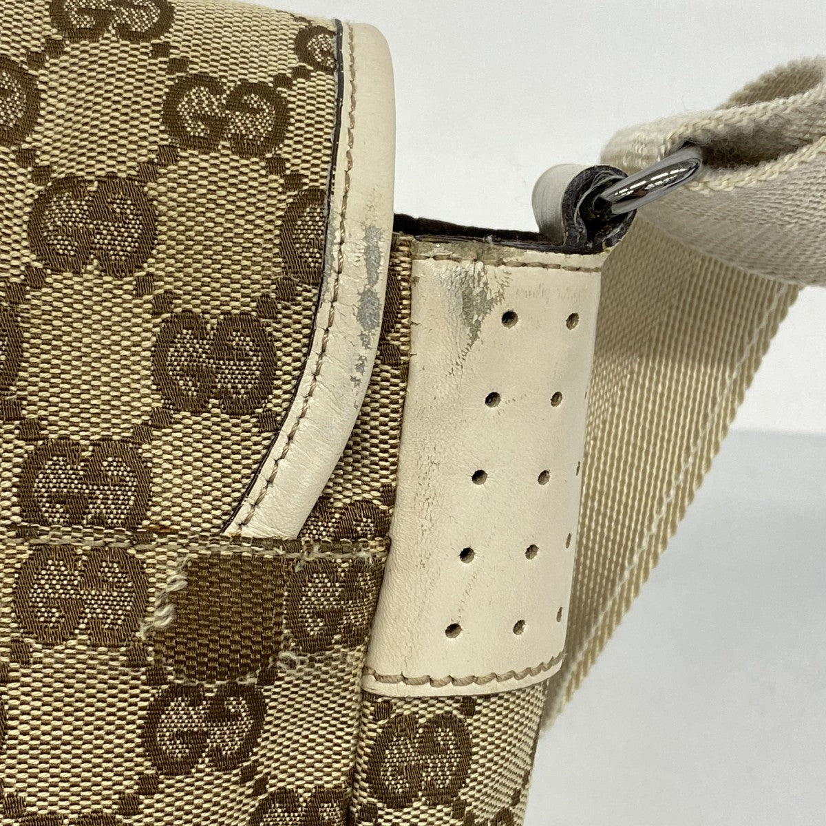GUCCI ショルダーバッグ GGキャンバス クロスボディ　145858 5ie5738】グッチ ショルダーバッグ GGキャンバス 145858