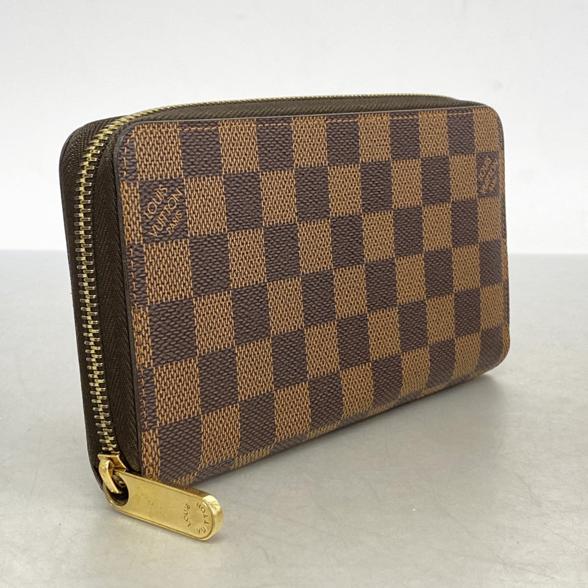 ルイヴィトン ダミエ エベヌ ジッピーウォレット(中古) ジッピー・ウォレット ルイヴィトン LOUIS VUITTON ダミエ