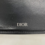 ★最終価格【5ie5757】クリスチャンディオール 財布 CDアイコン レザー ブラック シルバー金具【中古】メンズ