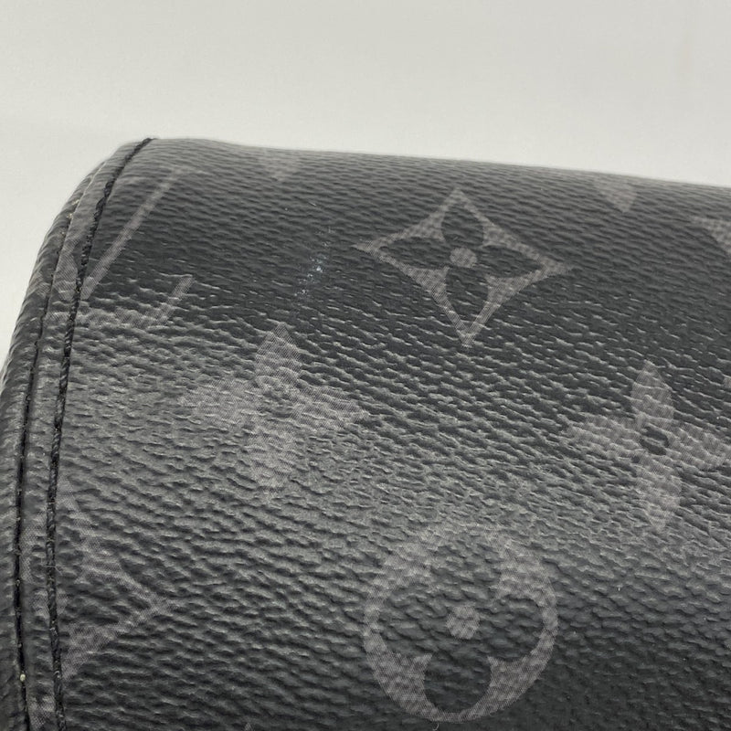 【5ie5847】ルイヴィトン ショルダーバッグ モノグラム・エクリプス メッセンジャーヴォワヤージュPM M40511 ブラック【中古】メンズ