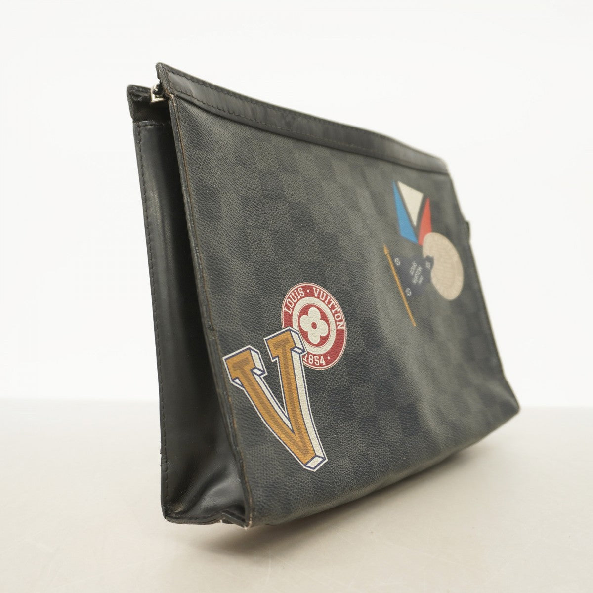 ルイヴィトンLOUIS VUITTONダミエ レザーパッチ カシミヤ100％手袋 グローブ・ダミエ ヘリテージ S00｜ルイ・ヴィトン 公式サイト