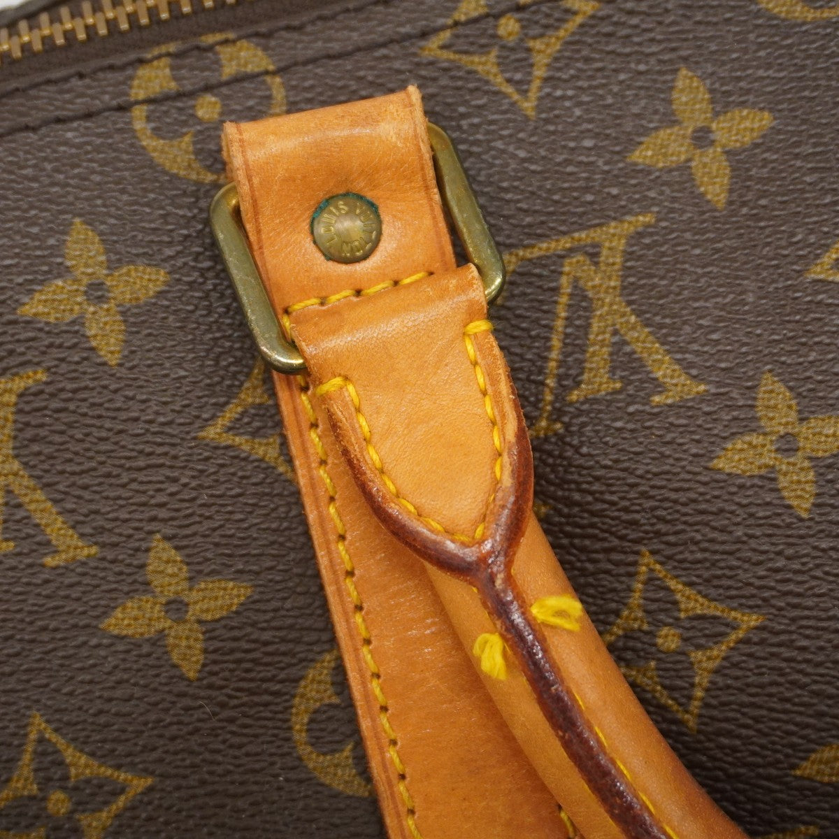 【5ie5919-h】ルイヴィトン ボストンバッグ モノグラム キーポル50 M41426 ブラウン【中古】メンズ レディース ユニセックス