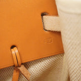 【5ie5921-h】エルメス トートバッグ エールバッグカバスMM トワルアッシュ ナチュラル シルバー金具 □F刻印【中古】レディース
