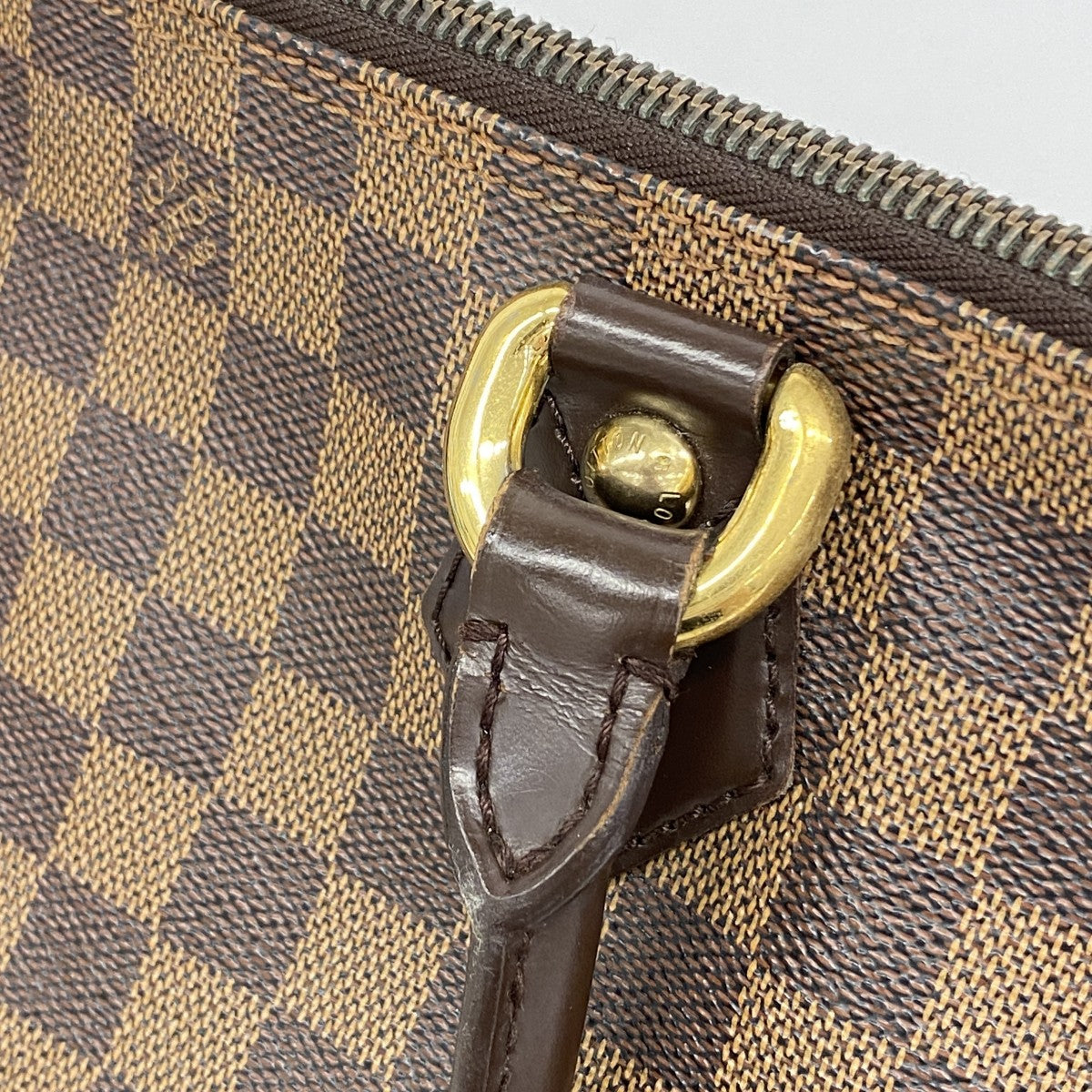 【5ie5941-h】ルイヴィトン トートバッグ ダミエ サレヤPM N51183 エベヌ【中古】レディース