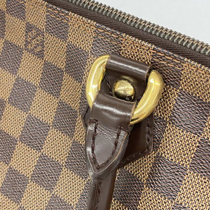 【5ie5941-h】ルイヴィトン トートバッグ ダミエ サレヤPM N51183 エベヌ【中古】レディース