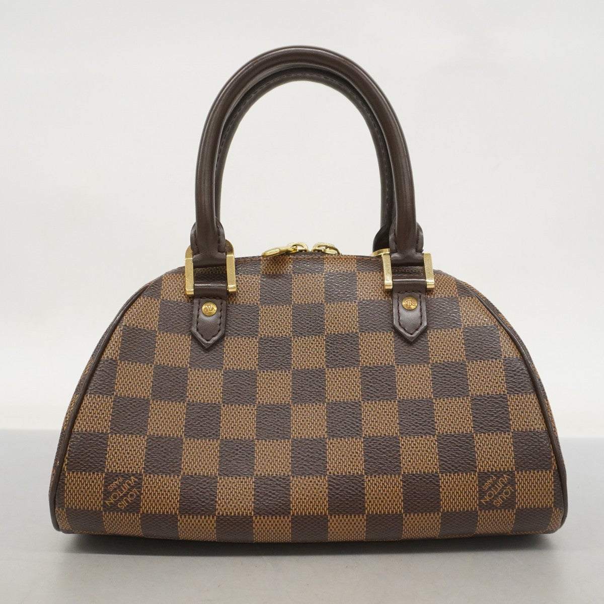 【5ie5968-h】ルイヴィトン ハンドバッグ ダミエ リベラミニ N41436 エベヌ【中古】レディース