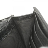 【5ie5969-h】グッチ 長財布 インターロッキングG 598206 レザー ブラック シャンパンゴールド金具【中古】レディース