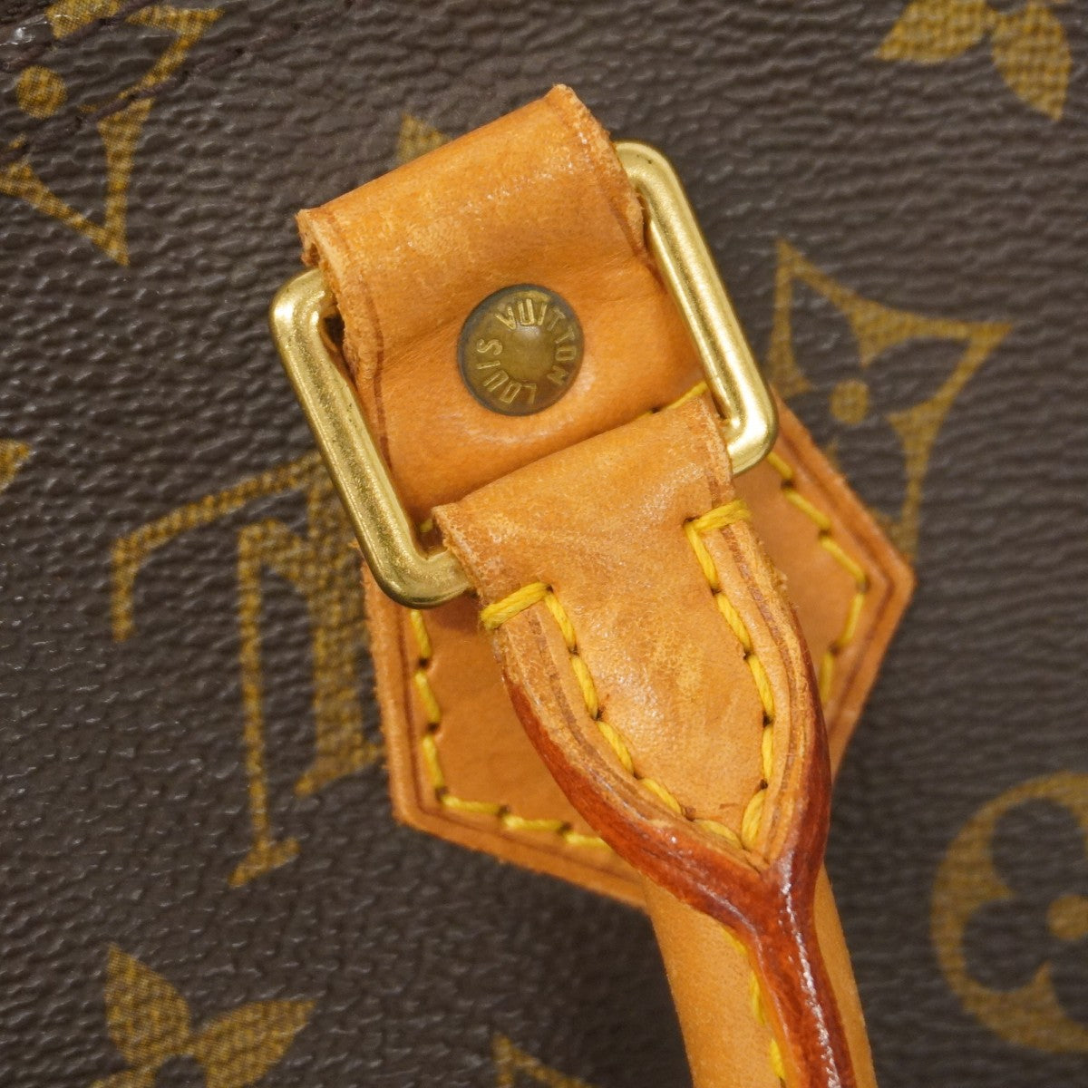 【5ie6007-h】ルイヴィトン ハンドバッグ モノグラム スピーディ35 M41107 ブラウン【中古】レディース