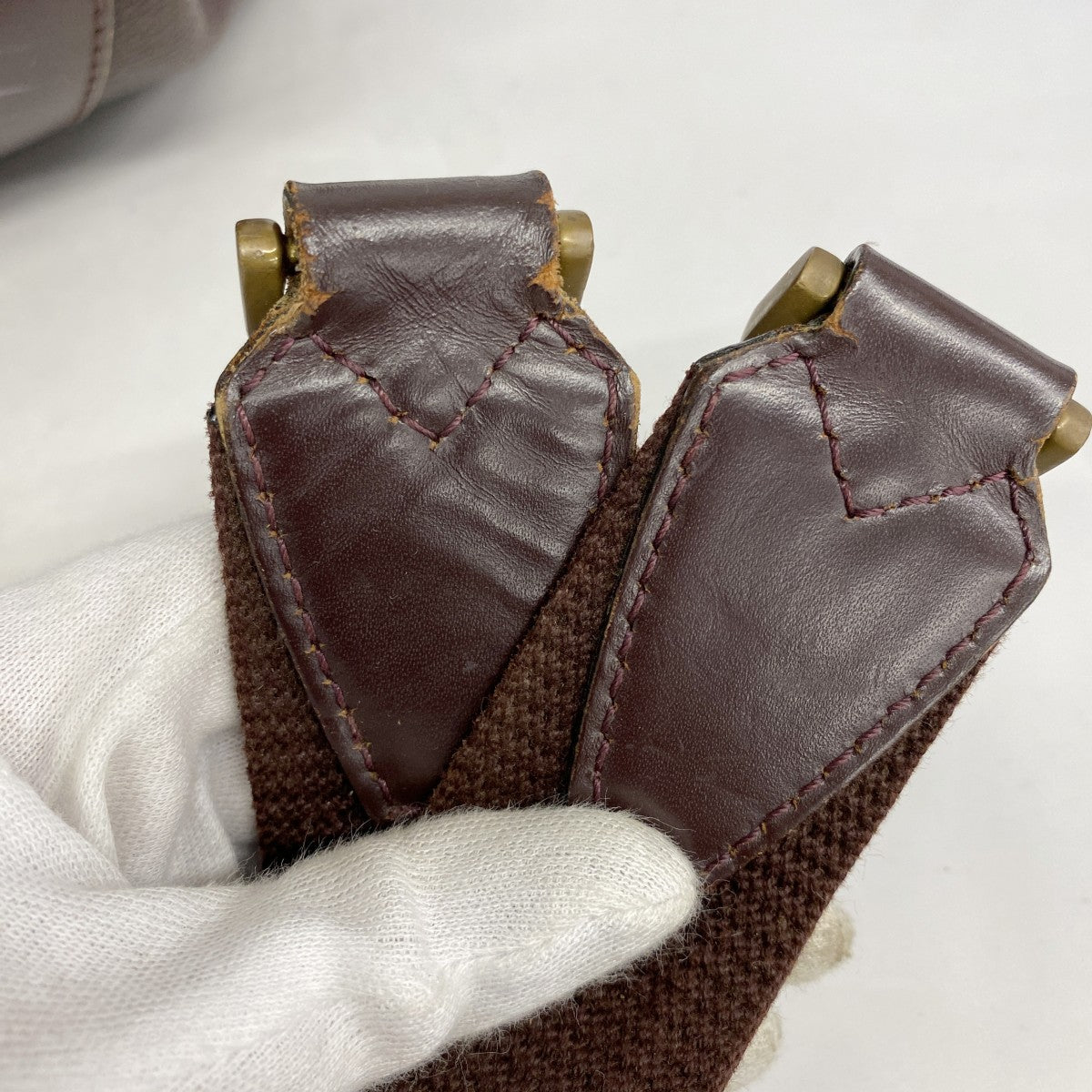 【5ie6015-h】ルイヴィトン ボストンバッグ タイガ ケンダルPM M30126 アカジュー【中古】メンズ