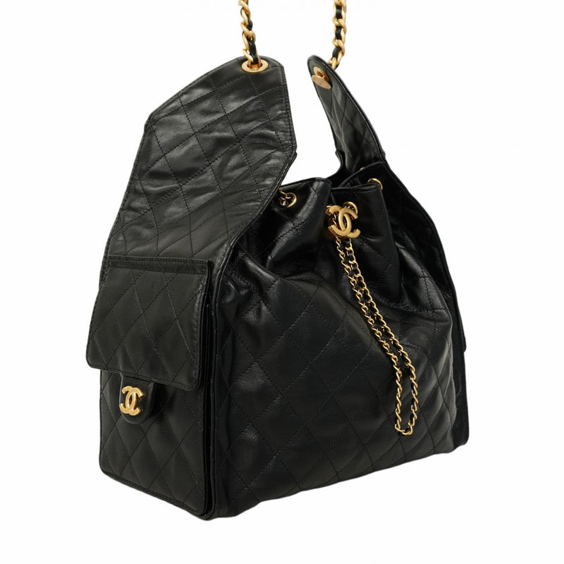 美品✨イルビゾンテ ショルダーバッグ レザー ブラック ロゴ型押し ゴールド金具 美品✨イルビゾンテ ショルダーバッグ ブラック レザー 本革 型