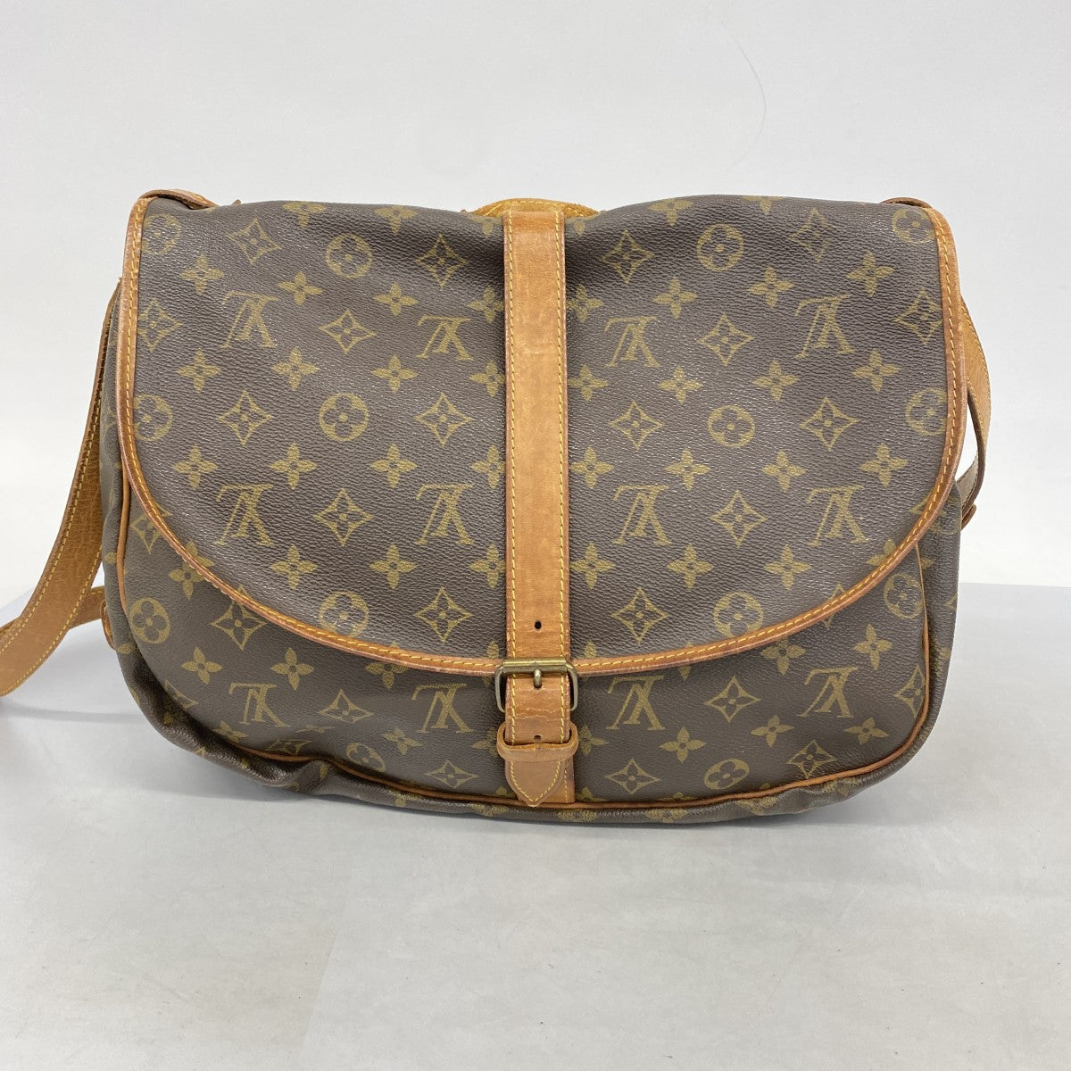 Louis Vuitton ネイビー モノグラム バッグソミュール35 お得