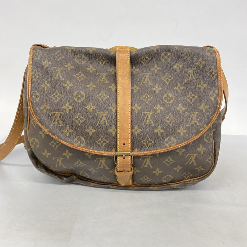 美品　ルイ　ヴィトン　VUITTON ソミュール　GM モノグラム　35 レア LOUIS VUITTON ルイ・ヴィトン ソミュール35 バッグ モノグラム