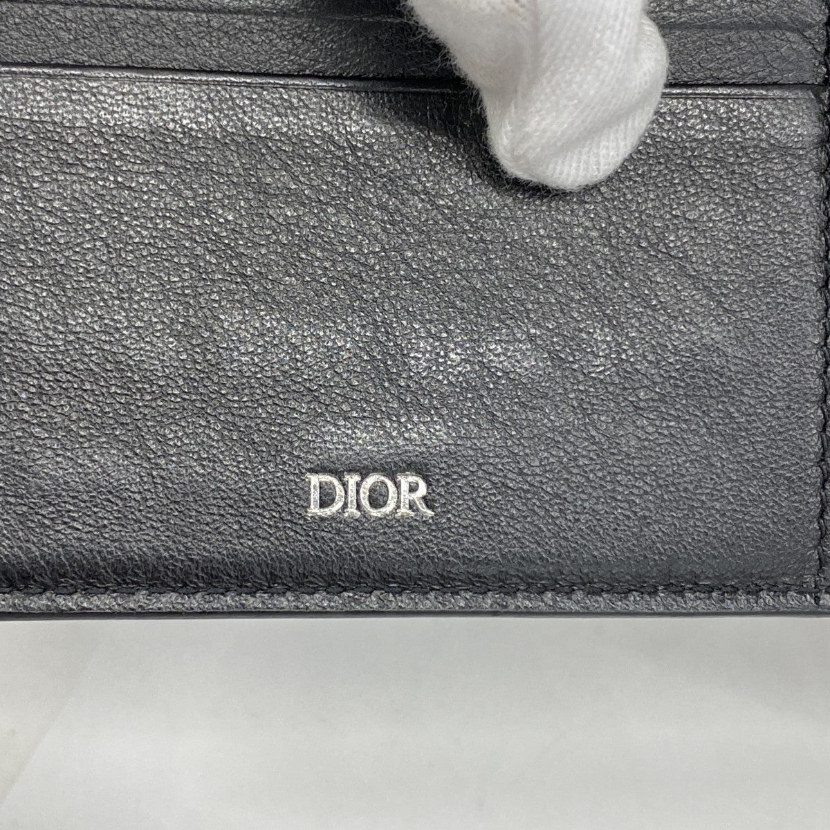 最終価格！Dior ブラック レザー マネークリップ 最終価格！Dior ブラック レザー マネークリップ