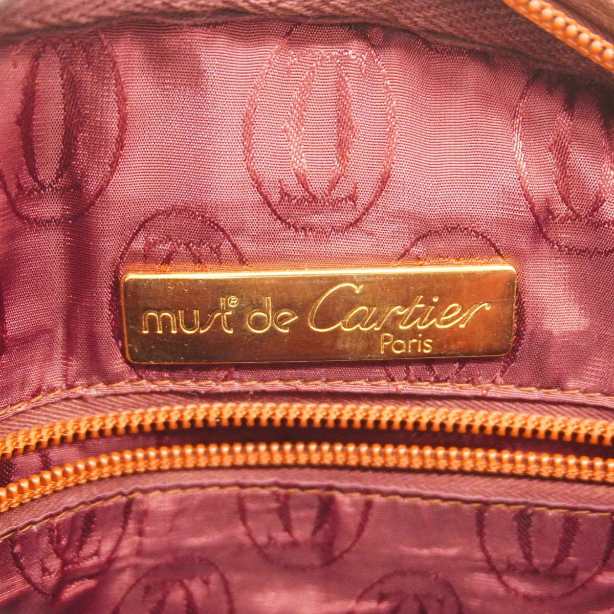 5ie6377-h】カルティエ ショルダーバッグ マスト トリニティ